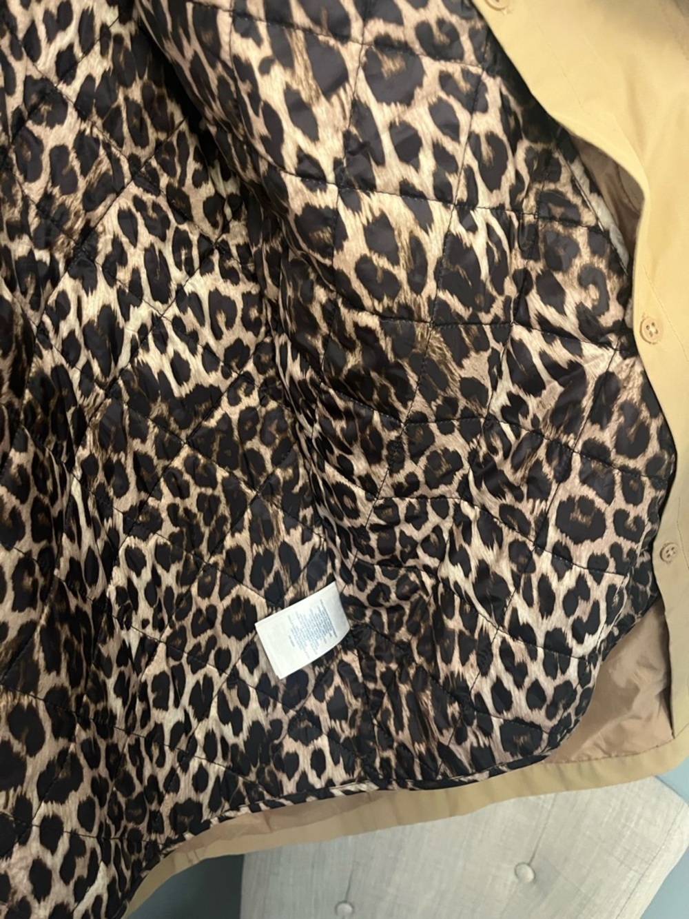 Lands' End Hooded Trench - Picture 3 of 4